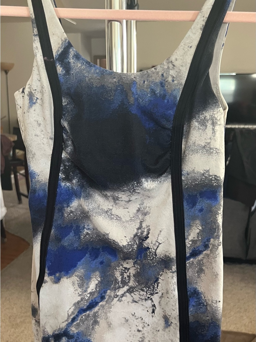 Lululemon Women’s Blue Print Workout Tank Top